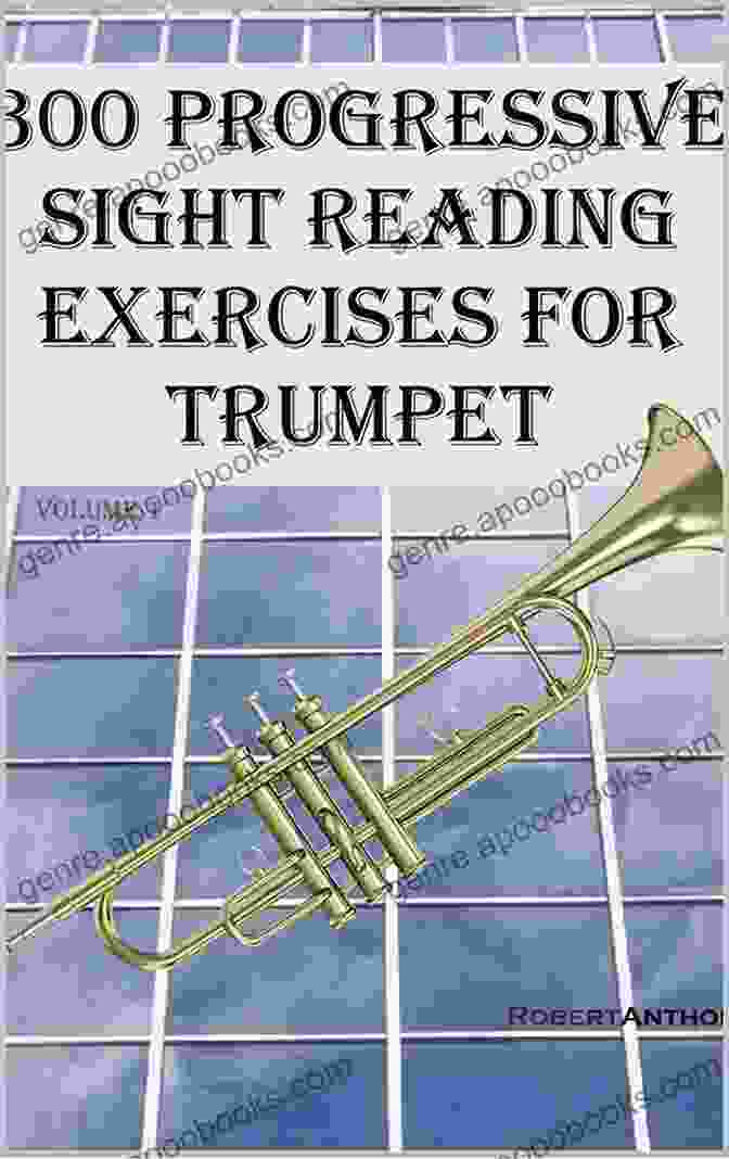 300 Progressive Sight Reading Exercises For Trumpet Book Cover 300 Progressive Sight Reading Exercises For Trumpet