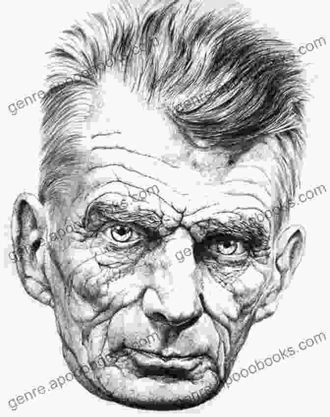 A Black And White Photo Of Samuel Beckett, Looking Pensive. Four Men Shaking: Searching For Sanity With Samuel Beckett Norman Mailer And My Perfect Zen Teacher