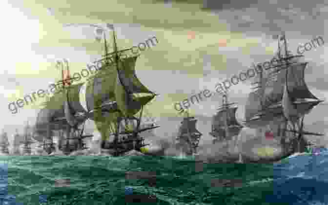 A Depiction Of A Fierce Naval Battle Between Warships On The High Seas The History Of The Ship: The Comprehensive Story Of Seafaring From The Earliest Times To The Present Day