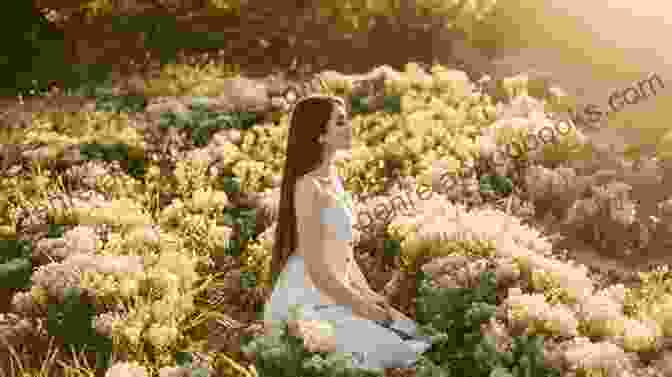 A Dream Image Of A Woman Sitting In A Field Of Flowers, Surrounded By Butterflies Images From Dreams