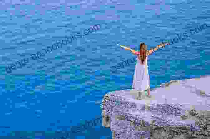 A Dream Image Of A Young Woman Standing On The Edge Of A Precipice, Looking Out At A Vast Landscape Images From Dreams