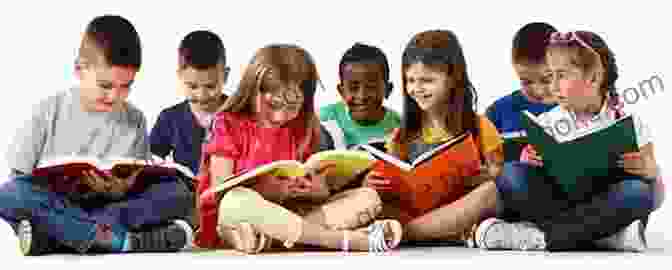 A Group Of Children Reading A Book Together Kids And Story Sharing Is Caring: 2 Short Moral Story Illustrated For Kids (Kids Moral Illustrated Stories)