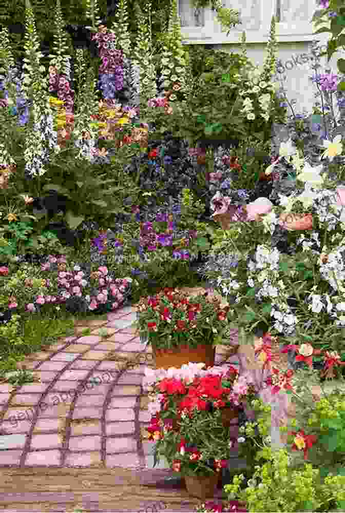 A Panoramic View Of The Cottage's Lush Garden, Blooming With Vibrant Flowers And Embracing The Serenity Of Nature. The Greatest Cottage I Ever Lived In