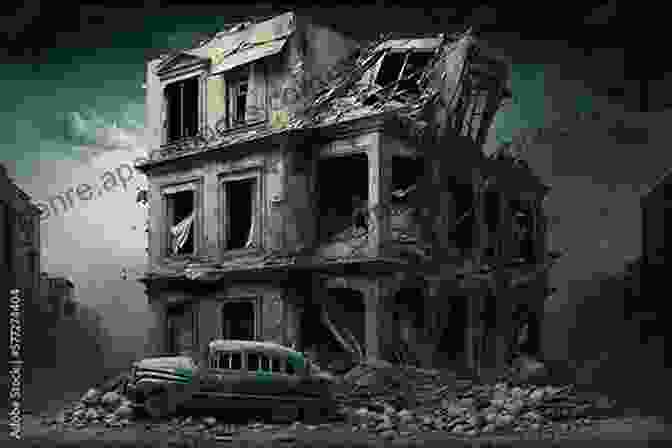 A Photo Of A Bombed Out Building, Symbolizing The Destructive Impact Of Rebellion REBELS (2009 2024) #28 V Pathak