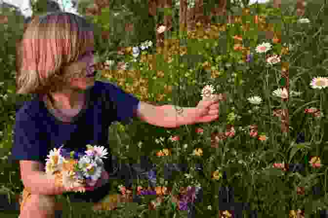 A Photograph Of The Author As A Child, Sitting In A Field Of Wildflowers. My Broken Language: A Memoir