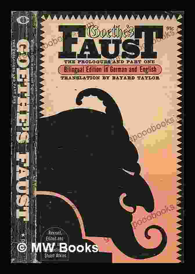 A Photograph Of The Faust Part One Book Edition, Featuring A Striking Cover Design And Luxurious Binding. Faust Part I With Illustrations By August Von Kreling