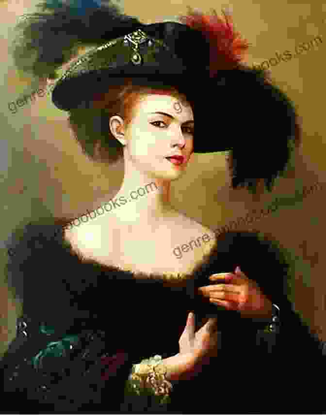 A Portrait Of A Victorian Lady Counted Cross Stitch Pattern: A Winter Beauty By Francois Martin Kavel: 19th Century Victorian Ladies