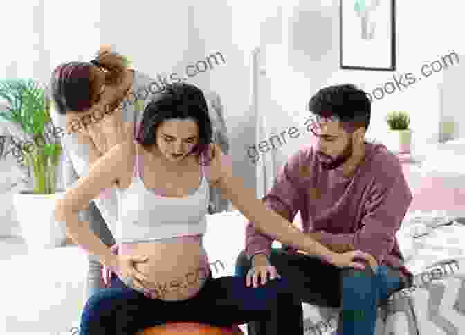 A Pregnant Woman Receiving Support From Her Partner And Doula During Labor Daily Affirmations For A Positive Pregnancy And Birth: Achieve Calm And Inner Strength As You Bond With Your Baby And Prepare For A Relaxing Birth Experience