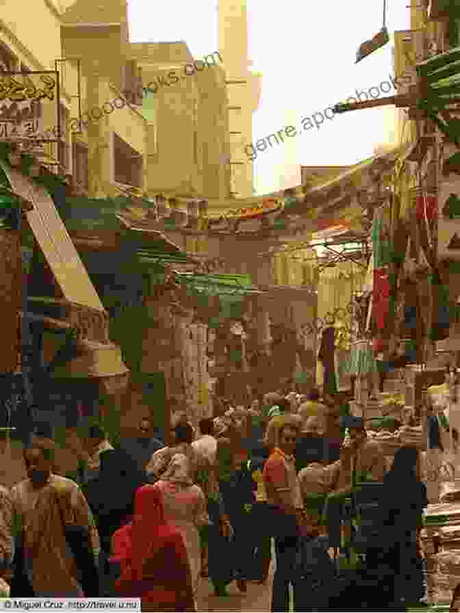 A Street Scene In Cairo, With People Bustling About Their Daily Lives, Colorful Stalls, And Vibrant Architecture Life Of Brian In Africa