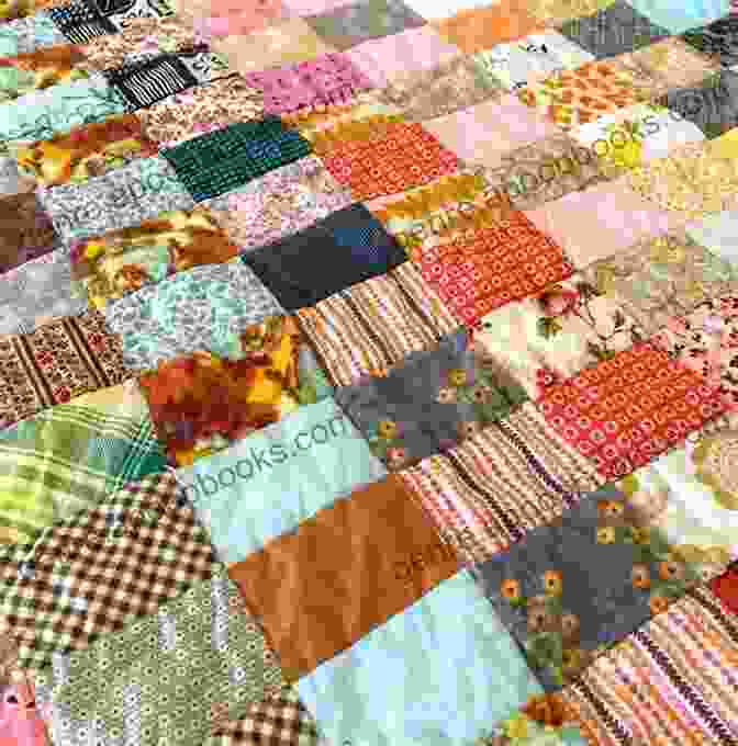 A Vibrant Scrappy Quilt Made From Colorful Fabric Scraps Simple Harvest: A Bounty Of Scrappy Quilts And More