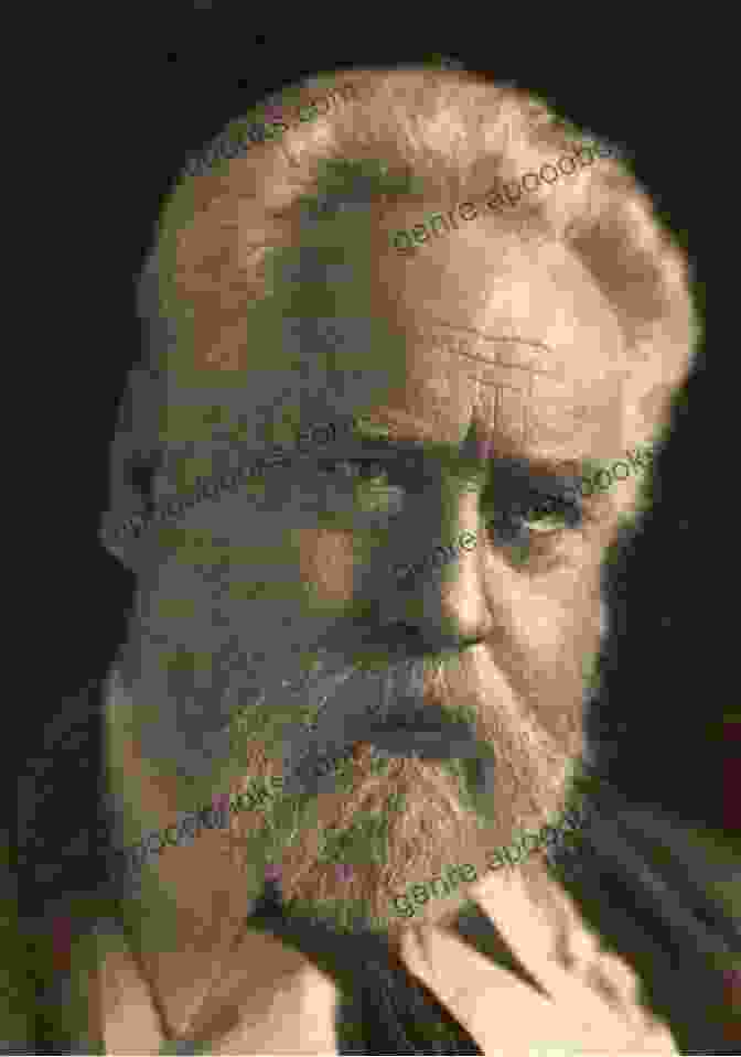 A Vintage Photograph Of William Ernest Henley, Looking Pensive And Introspective The Poetry Of William Ernest Henley Volume 2