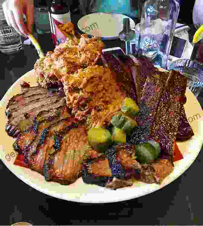 An Assortment Of Smoked Delicacies, Including Brisket, Ribs, Chicken, Salmon, And Vegetables Smoked Meats Cookbook: Recipes For Smoking Meats To Perfection