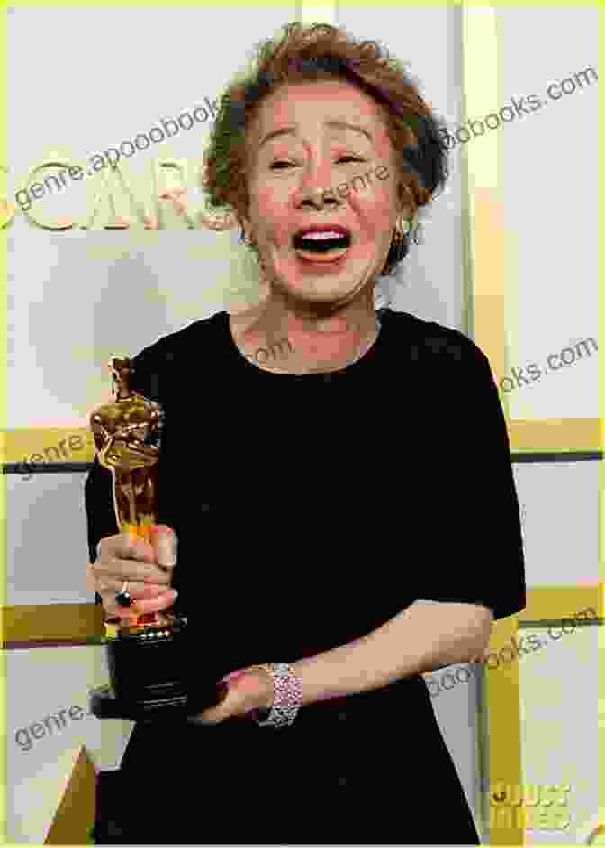  Asian American Activist And Actress Yuh Jung Youn Holding An Oscar Statue Alt= Global Asian American Popular Cultures