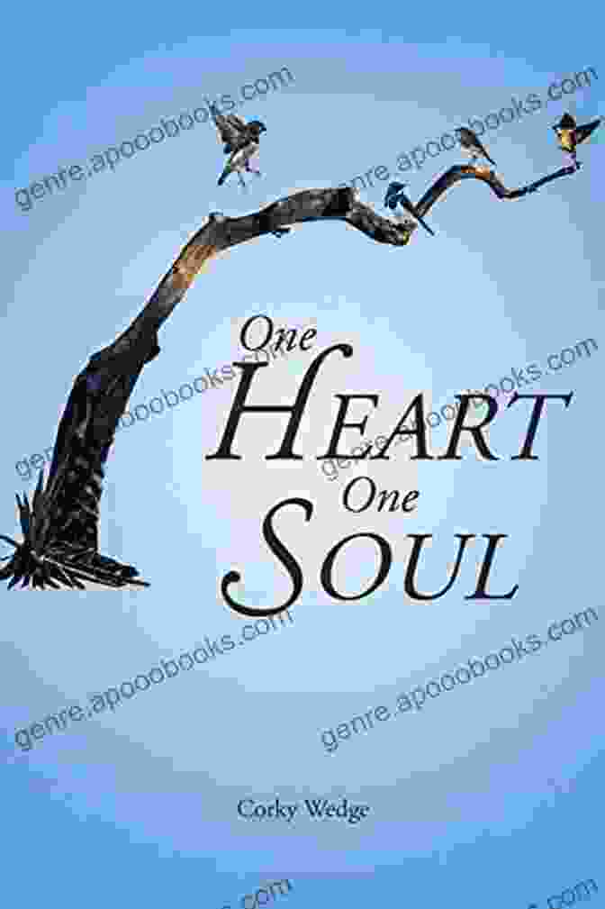 Cover Art Of 'One Heart, One Soul' Featuring A Lone Woman Standing In A Field, Gazing At The Horizon, Surrounded By A Vibrant Sunset Sky One Heart One Soul