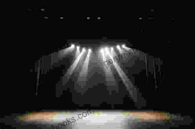 Cover Of 'Plays By Nicole Burton' Featuring A Spotlight Illuminating An Empty Stage And A Woman Standing In The Shadows 2 Plays By Nicole Burton Nicole Burton