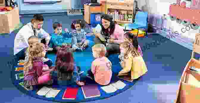 Group Of Children Sitting On A Rug, Engrossed In Reading My Father S Dragon Ruth Stiles Gannett