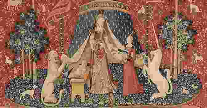 Historical Tapestry Depicting A Medieval Scene The Ladies Hand Of Fancy And Ornamental Work: Directions And Patterns From The Civil War Era (Dover On Knitting And Crochet)