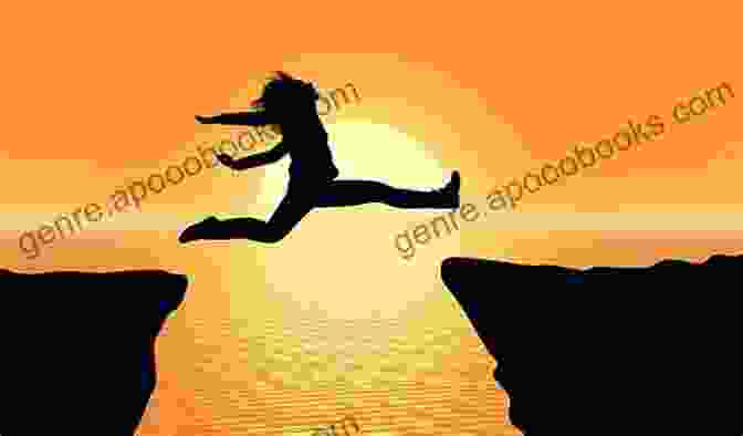 Image Of A Person Leaping Into The Unknown, Symbolizing The Importance Of Embracing Challenges And Taking Risks A Soh It Goh (A Soh Wi Do It)