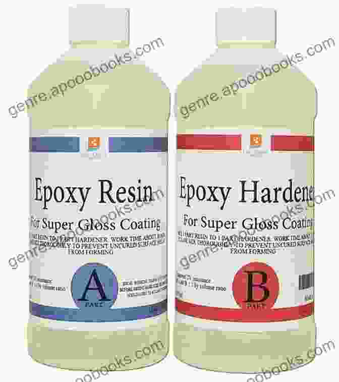 Image Of Epoxy Resin Components: Resin And Hardener EPOXY RESIN CRAFTING FOR BEGINNERS: Complete And Step By Step Guide On Epoxy Resin Crafting For Beginners