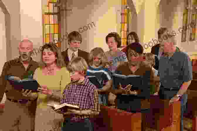 People Singing Devotional Hymns Together Psalms Of David 4 (Psalms Of David By Isacc Watts)