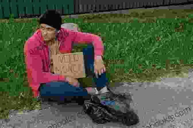 Photo Of A Homeless Person Sitting On The Sidewalk The Other America: Poverty In The United States