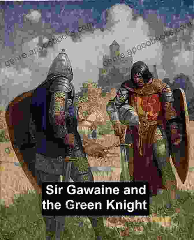 Sir Gawayne Faces The Temptation Of A Beautiful Temptress, Who Offers Him A Life Of Pleasure And Ease. Gawayne And The Green Knight A Fairy Tale: With An By K G T Webster