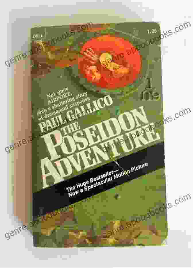 The Poseidon Adventure Book Cover With A Capsized Ship On Stormy Seas The Poseidon Adventure Paul Gallico