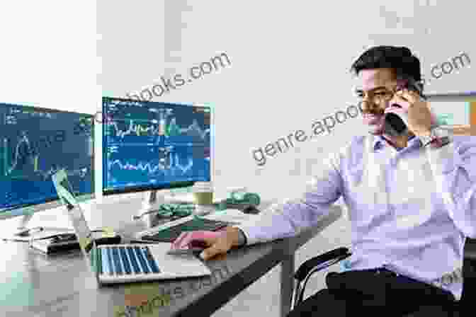 Trader Smiling With Laptop Simple Way To Forex