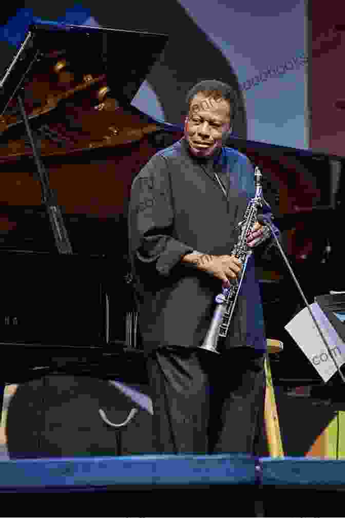 Wayne Shorter Performing On Stage, Holding A Saxophone Footprints: The Life And Work Of Wayne Shorter