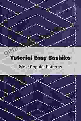 Tutorial Easy Sashiko: Most Popular Patterns