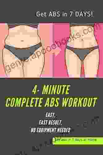 Get ABS In 7 DAYS 4 Min ABS Workout ( No Equipment Needed) Complete Fast And Easy Abs Workout To Get Abs And Lose Fat With JUST 4 Mins A Day (Minimalistic Workout 5)