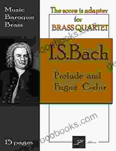 Prelude and Fugue C dur I S Bach: Scores and sheet music for trombones Quartet (Music Baroqu Brass 3)