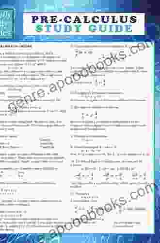 Pre Calculus Study Guide (Speedy Study Guide)